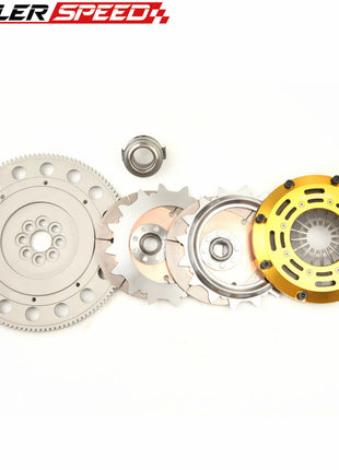 ADLERSPEED Racing /Street Clutch Single/Twin/Triple Disc Kit Medium WT per AcuraTSX CSX ILX RSX Honda Civic Si K20 K24 K-series