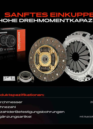 Kit Frizione Frankberg 1x per Toyota Auris E15, Corolla E12, Corolla Kombi, Corolla Saloon E14 E15, Yaris P9 1.4L 31250-69035