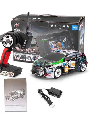 WLtoys K989 1:28 4WD 2.4G Mini RC Racing Car High Speed Off-Road Remote Control Drift Toys Alloy Vehicle for Children Kids Gift