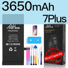 PINZHENG Real High Capacity Battery For iPhone 8 Plus SE 5S 6 6S 7 X Xr Xs Max Phone Replacement Batteries Warranty One Year