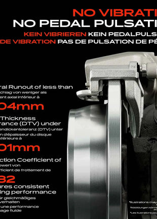 Dischi Freno Posteriori Frankberg 2x per Mazda CX-3 DK 1.5L 2.0L dal 2015 D10E26251
