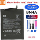 New 100% Original Battery For Xiaomi MI Redmi Note K20 K30 Pro 5 7 8 9 9S 9T 10 10X 10T 10X 11T 11 Ultra 11T POCO X3 F2 4X Pro