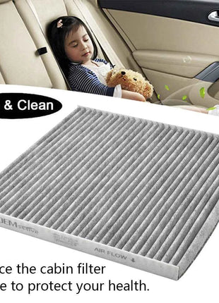 Auto Polline Cabina A/C Filtro Aria Per Nissan Altima L32 2007 2008 2009 2010 2011 2012 2013 2.5L QR25DE I4 3.5L VQ35DE V6 Motore