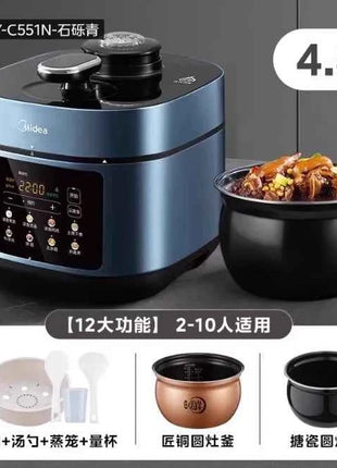 Pentola a Pressione Elettrica Midea Multifunzione - Rice Cooker Automatico CED