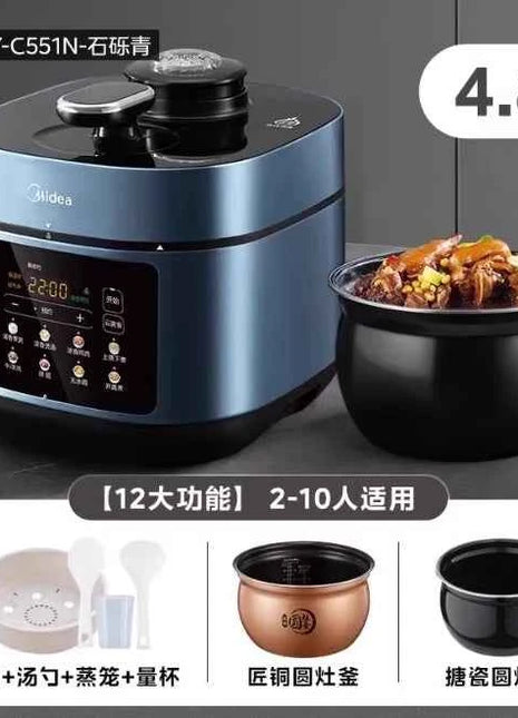 Pentola a Pressione Elettrica Midea Multifunzione - Rice Cooker Automatico CED