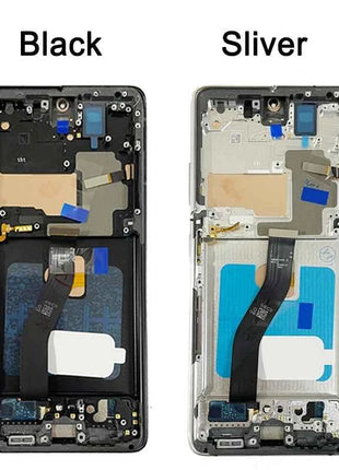 6.8" Super AMOLED For Samsung  S21 Ultra 5G G998 G998U Display Touch Screen Digitizer For Samsung S21Ultra G998B LCD