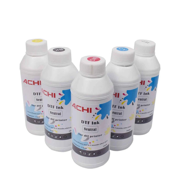 5*500ML DTF Neutral Ink DTF INK for DTF Printer Film Transfer Ink A3 A4 DTF Printer Neutral Ink