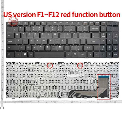 US New for Lenovo tianyi/Ideapad 100-15 100-15IBY 100-15IBD 300-15 B50-10 B50-50 keyboard