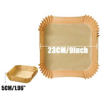 23CM Square / 50PCS