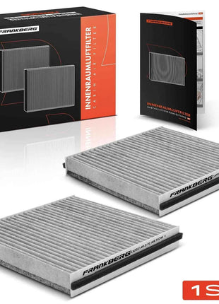Filtro Abitacolo Frankberg 2x a Carbone Attivo per Renault Laguna II BG0/1 KG0/1 Vel Satis BJ0 C295228013 LAK136 7701049749 7701048749