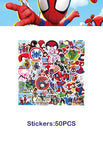 50Pc Stickers / 10 pollici