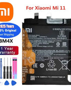 New 100% Original Battery For Xiaomi MI Redmi Note K20 K30 Pro 5 7 8 9 9S 9T 10 10X 10T 10X 11T 11 Ultra 11T POCO X3 F2 4X Pro