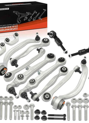 Set di 12 bracci di controllo Frankberg per asse anteriore per VW Passat Variant Audi A6 Avant 2001-2005 4D0407509H 4D0407693N 4Z7407505A