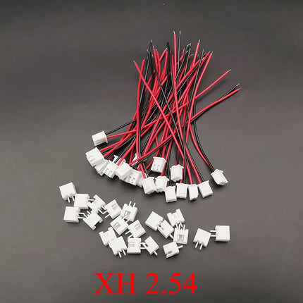 20 set JST PH 2.0/XH 2.54 2 pin maschio femmina connettore con fili cavi 100 mm 26 AWG