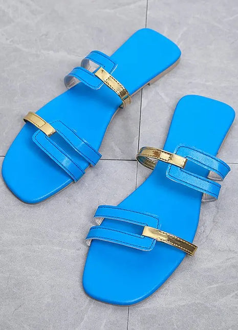 Scarpe da donna Summer Flats Flip flop Dress Shallow Casual donna Slides roma Open-toe pantofole da donna Slingback Sandals2023