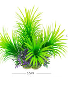 Artificial Aquarium Decor Plants Water Weeds Ornament Aquatic Fish Tank Simulation Grass Flower Decoration Accessories