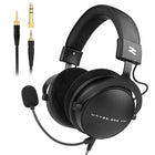 TALOMEN W550X Corded Studio Headphones Stereo Professional DJ Headphones Over-Ear Monitor Headphones with Detachable Cable Gift
