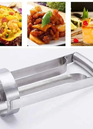 1PC Pineapple Knife Peeler Pineapple Peeler Household Stainless Steel Fruit Peeler Eye Cutting Pineapple Tool Kitchen Gadgets