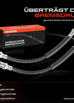 Frankberg 2x Tubo Freno Anteriore Sinistro Destro per VW LT I Bus LT I Box LT I Platform/Chassis 1975-1996 2203050
