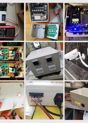 Project Junction Box for Electrical Cable Outdoor DIY Sealed IP67 Enclosure Wire Box 115x90x55mm Waterproof Electronic Cases