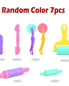 Creativo 3D Plastilina Stampo Modellazione di Argilla Accessori FAI DA TE Gioco Pasta Noodle Tool Kit Set di Plastica Coltello Stampo Giocattolo Educativo Per Bambini
