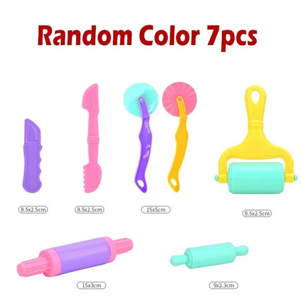 Creativo 3D Plastilina Stampo Modellazione di Argilla Accessori FAI DA TE Gioco Pasta Noodle Tool Kit Set di Plastica Coltello Stampo Giocattolo Educativo Per Bambini
