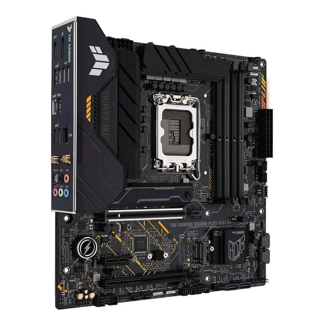 ASUS TUF GAMING mATX Intel B660M PLUS WIFI DDR4 5333+(OC) 128G USB 3.2 SATA M.2 Support 12 gen LGA 1700 CPU Motherboard