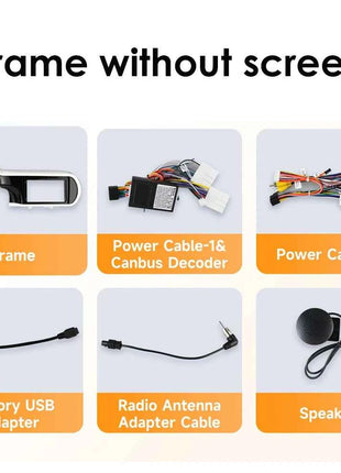 Hizpo 8Core 360Camera Android 14 Car Radio For Renault Twingo 3 Ⅲ 2014-2024 Car Multimedia GPS 4G AI Carplay By Snapdragon 6115
