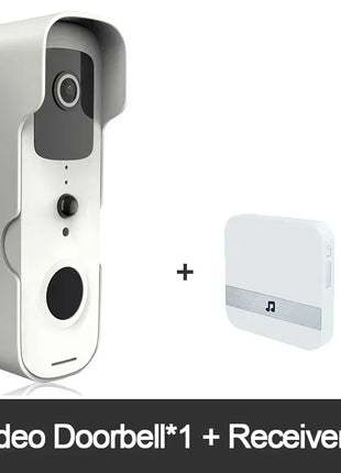 2026 Smart Video Campanello Impermeabile Visione Notturna Spioncino 1080P FHD Macchina Fotografica Citofono Visivo Digitale WIFI 2.4G Tuya campanello per porte