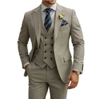 Abito Uomo 3 Pezzi Doppio Petto Slim Fit - Tuxedo Matrimonio e Gala