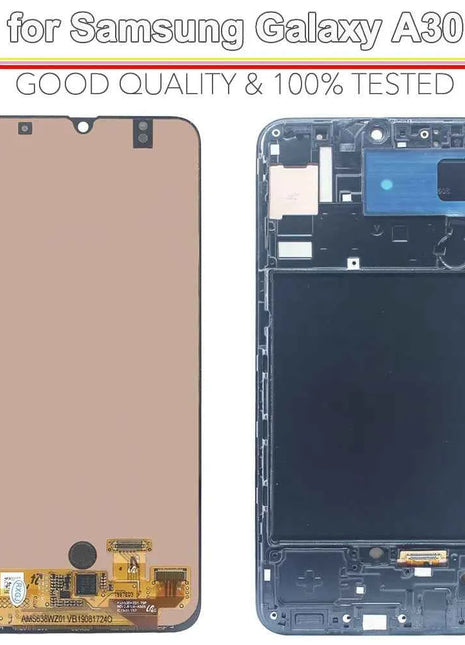 Display LCD AMOLED per Samsung Galaxy A30, Schermo Touch con Digitalizzatore, Assemblaggio Completo con Cornice per Samsung A30 A305F A305G