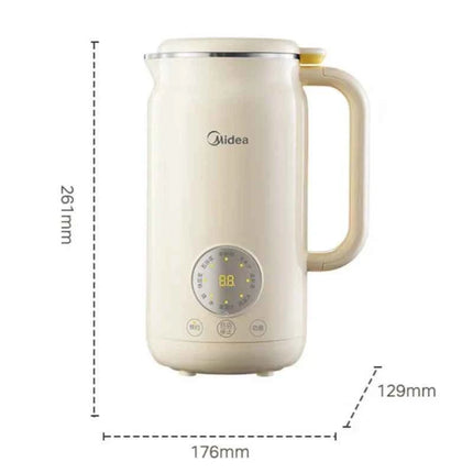 Macchina per Latte di Soia Midea 0.8L - Automatica, Sterilizzazione, Senza Lavaggio
