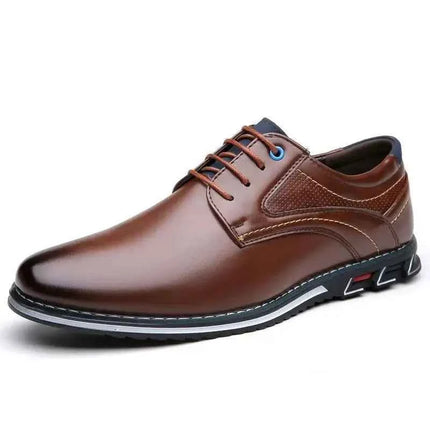 Fashion Black Dress Shoes Mens Business Leather Oxford Social Luxury Shoes Prom Casual Footwear big size 48 49 50 51 52 53