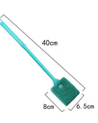 Aquarium Cleaning Brushes for Glass Acrylic Fish Tank Algae Clean Double Sided Algae Scraper Sponge Aquarium Cleaning Tools