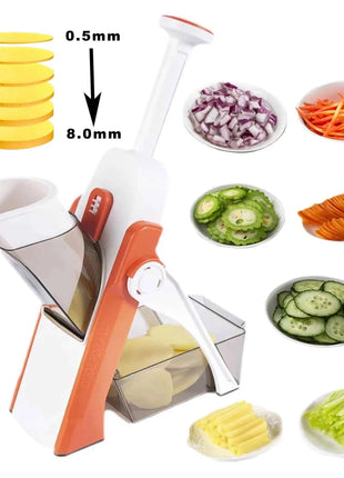 Vegetable Cutting Machine Multifunctional Grater Slicer Dicer Convenient Vegetable Essential Cutting Machine Kitchen Accessories