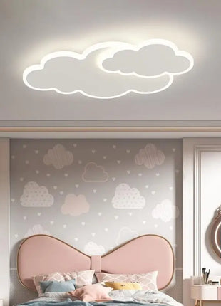 AuroraRealm Lampada da soffitto a LED per camera da letto per bambini Creativo Cloud bianco Ragazzo Ragazza Apparecchio da studio Lustro Decorazioni per la casa Luci del soggiorno
