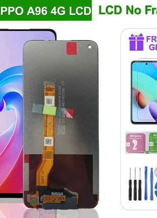6.59" Display For OPPO A96 4G LCD CPH2333 LCD Display Touch Screen Digitizer Assembly For A96 4G LCD Display Screen Replacements