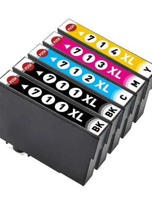 T0711 T0714 XL Ink Cartridge Compatible For Epson Stylus SX110 SX215 SX218 SX400 SX405 SX410 SX415 SX510W SX515W DX7400 Printer