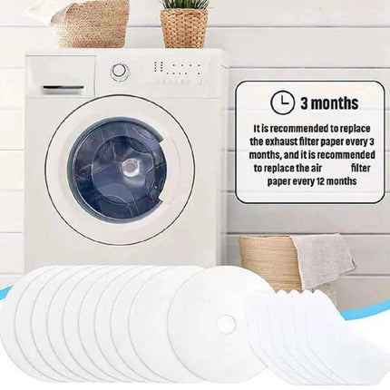10 Pieces Clothes Dryer Exhaust Filter Universal Portable Dryer Lint Filter Replacement Filter Housing 235mm*34mm Lint Filter