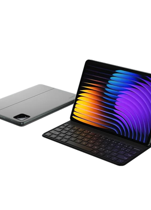 Original Xiaomi Pad 7/7 Pro Keyboard Double-Sided Case English 64-key For Mi Tablet 7/7Pro Magnetic Keyboard PU Protective Cover