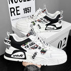 Scarpe da ginnastica in pelle moda casual Nuove scarpe da skateboard da uomo Scarpe da corsa sportive da esterno Escursionismo Piattaforma da tennis Calzature di lusso
