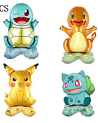 Forniture per decorazioni per feste di compleanno a tema Pokemon Cartoon Pokemon Go Stoviglie Tazze Piatti Palloncino Pikachu per bomboniere per baby shower