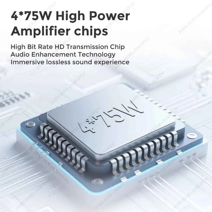 Car Digital Power Amplifier Digital Audio Processor Stereo Amplifier Digital Bass Amplifier Mini AMP Driver Lossless Music Amp