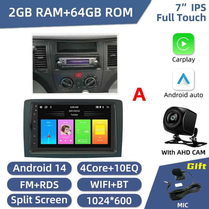 Car Radio For Fiat Idea Lancia Musa 2003-2008 2 Din Android Multimedia Stereo Player Head Unit Autoradio GPS Navigation Carplay