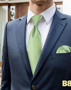 Set Cravatta e Fazzoletto Uomo Colorato 160cm - Accessori Matrimonio