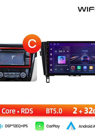 Junsun Qualcomm 8-Core 360° Panoramic Camera Wireless CarPlay Android Auto Car Radio for Nissan Qashqai J11 X-Trail 3 2013-2017