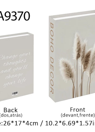 Boho Bauhaus Picasso Matisse Cucina Libri finti Decorazione Tavolino di moda di lusso Scatola portaoggetti decorativa Decorazione estetica