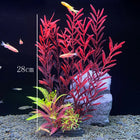 Artificial Aquarium Decor Plants Water Weeds Ornament Aquatic Fish Tank Simulation Grass Flower Decoration Accessories