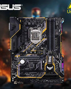 ASUS TUF Z370-PLUS GAMING Z370 LGA 1151 Motherboard LGA 1151 For i7-8700K i5-8600K i7-9700K CPU DDR4 M.2 HDMI Gaming Mainboard