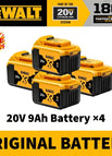 DW 20V9Ah x4
